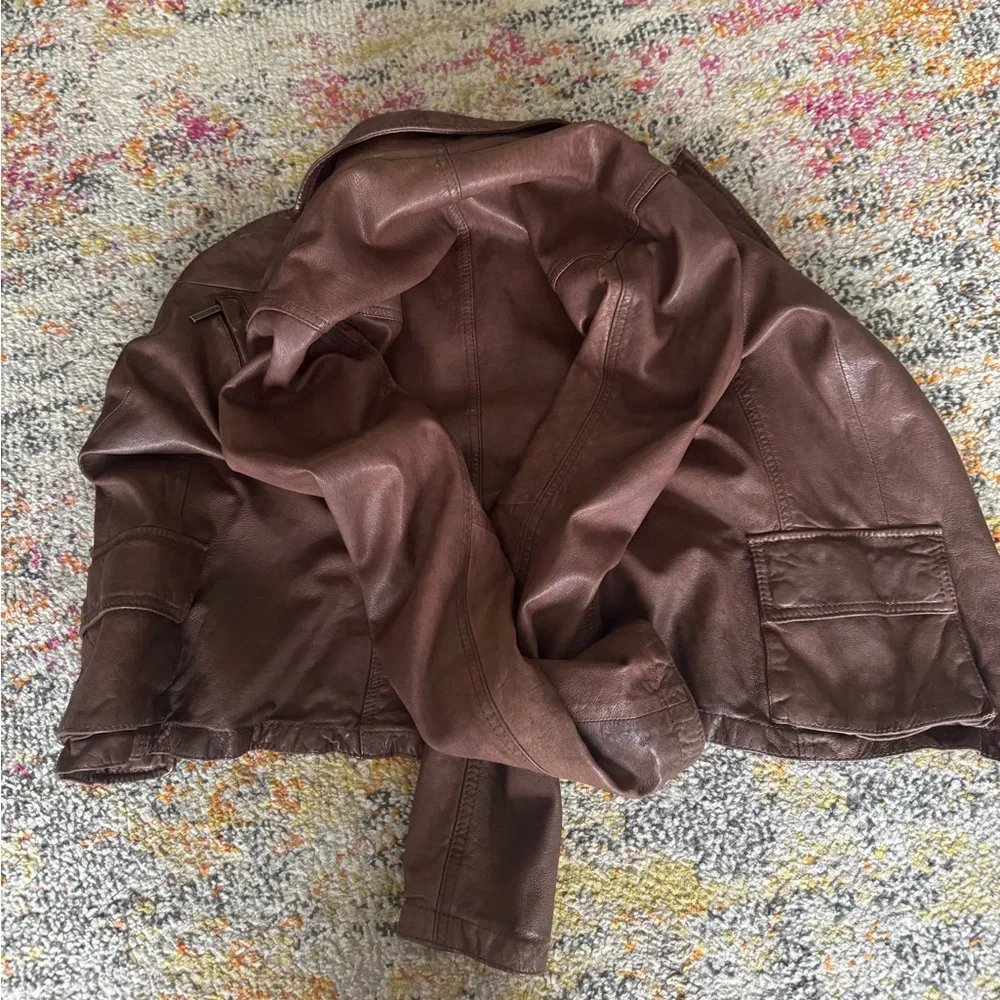 Vince leather jacket/blazer - Picture 4 of 4